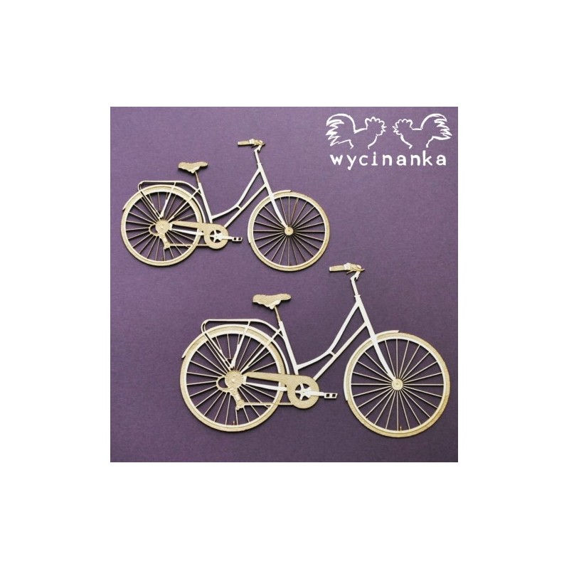 Kartoninė formelė "Vehicles" bicycle, 2 vnt