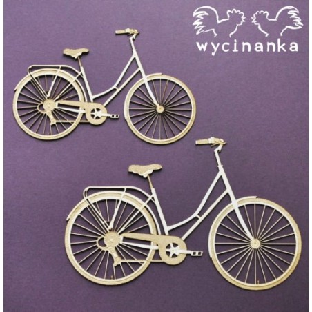Kartoninė formelė "Vehicles" bicycle, 2 vnt