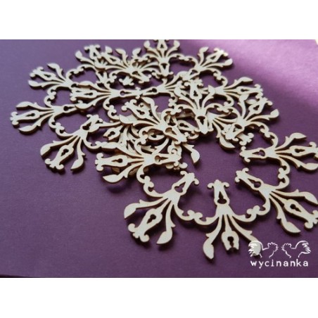 Kartoninė formelė "Snowflakes 4" 3 vnt