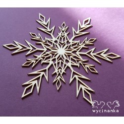 Kartoninė formelė "Set of 3D snowflakes" 3 vnt
