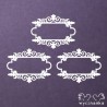 Kartoninė formelė "Vintage Chic" rėmelis nr. 1, 3 vnt