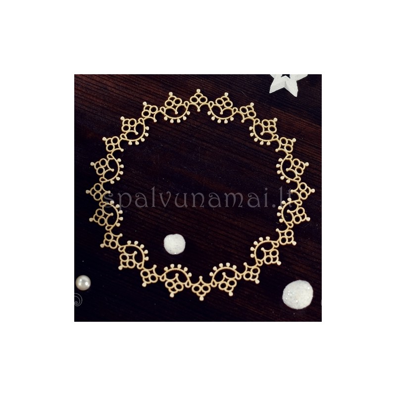 Kartoninė formelė "Lace: rėmelis"