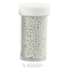 Mini stiklo karoliukai pearl, 3x15g