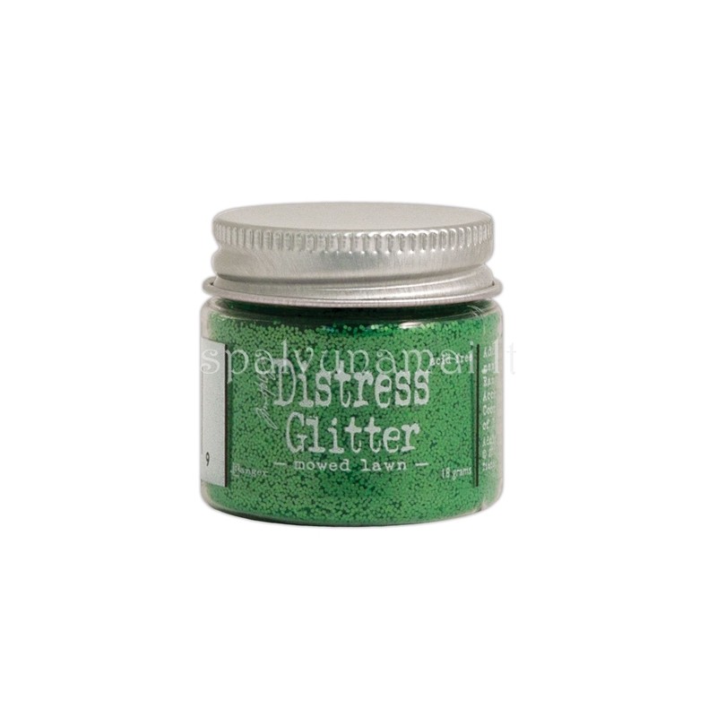 Birūs blizgučiai "Tim Holtz Distress glitter: Muwed lawn"