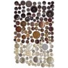 Nutrinami lipdukai "Earthtone Buttons"