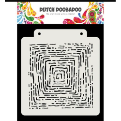 Plastikinis trafaretas "Grugne Linen" A5