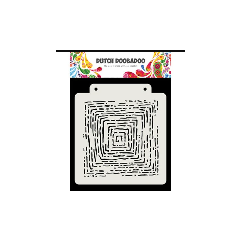 Plastikinis trafaretas "Grugne Linen" A5