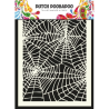 Plastikinis trafaretas "Spiderweb" A5