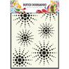 Plastikinis trafaretas "Sun" A5