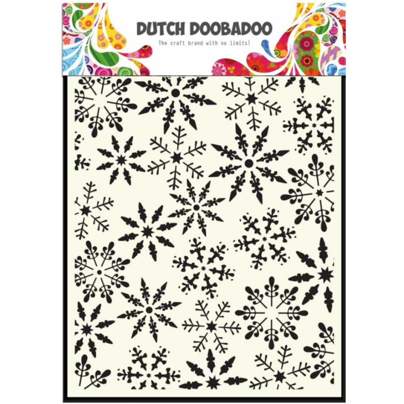 Plastikinis trafaretas "Ice Star" A5