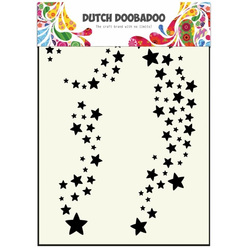 Plastikinis trafaretas "Art Stars" A6