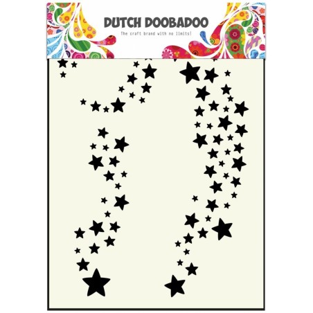 Plastikinis trafaretas "Art Stars" A6