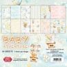 Popieriaus rinkinys "Baby Adventure", 15x15cm, 36 lapai