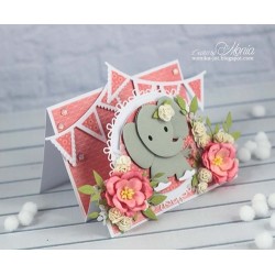 Popieriaus rinkinys "Prima: Royal Menagerie" 15x15cm,