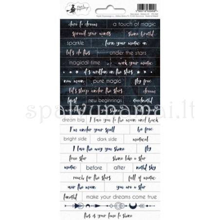 Lipdukai "Sticker Sheet New Moon 01"
