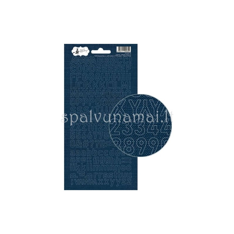 Lipdukai "Alphabet sticker sheet Soulmate 02"