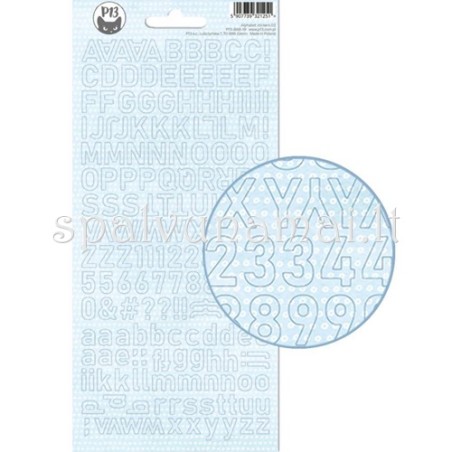 Lipdukai "Alphabet sticker sheet Baby Joy 02"
