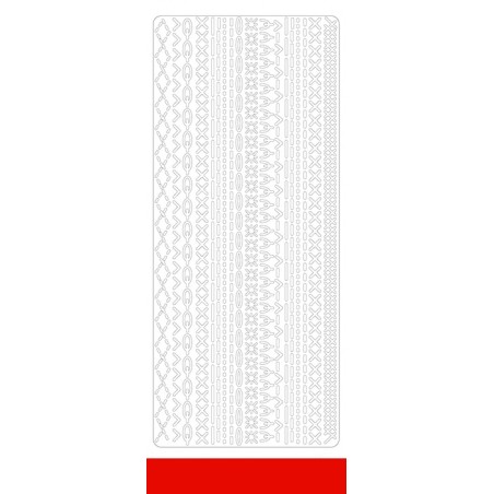 Peel-off lipdukai"Stitches Red"