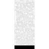 Peel-off lipdukai "Deco Flowers Black"