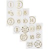 Lipdukai "Christmas Calendar numbers", 24vnt.