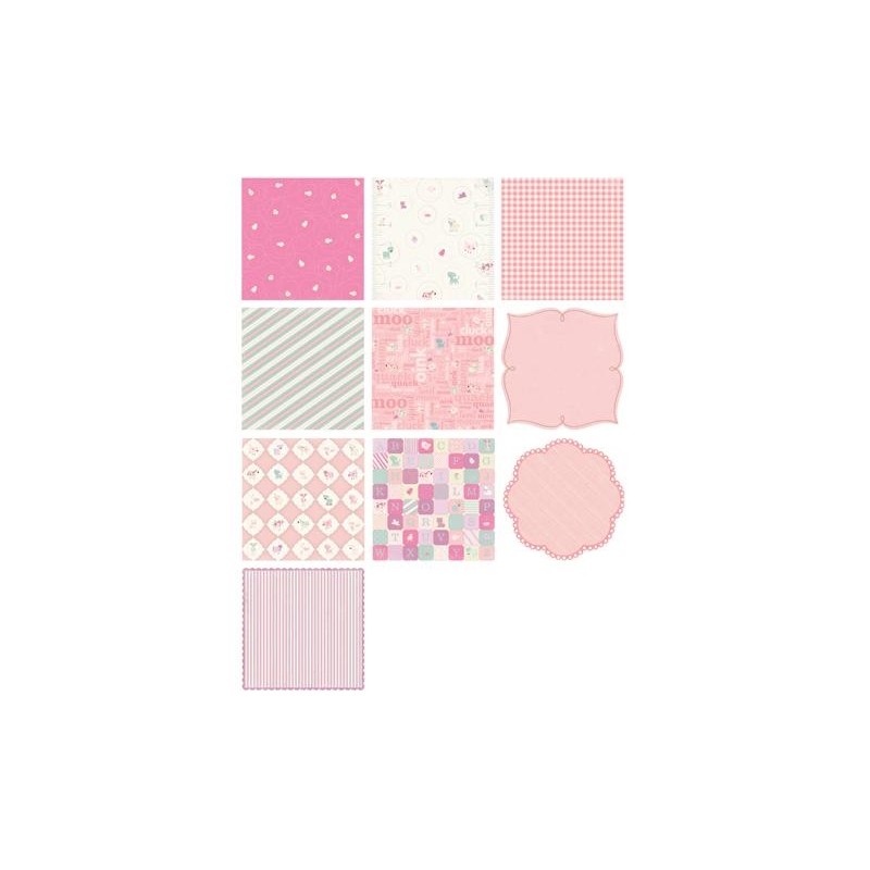 Popieriaus rinkinys "Making Memories: Pitter Patter Sophie" 20,3x20,3cm, 20 lapų