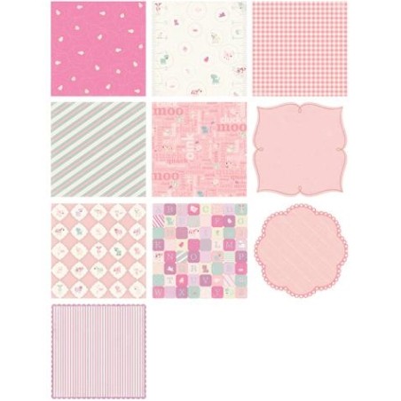 Popieriaus rinkinys "Making Memories: Pitter Patter Sophie" 20,3x20,3cm, 20 lapų