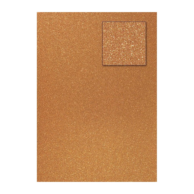 A4 kartonas su blizgesiu "Glitter Champagne"