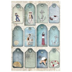 Popieriaus rinkinys "Seafaring adventure", A4, 5 lapai