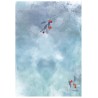 Popieriaus rinkinys "Christmas in blue", A4, 5 lapai