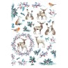 Popieriaus rinkinys "Christmas in blue", A4, 5 lapai