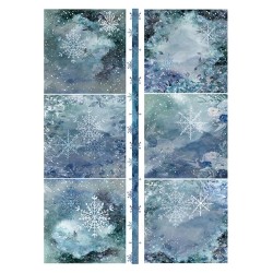 Popieriaus rinkinys "Christmas in blue", A4, 5 lapai