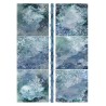 Popieriaus rinkinys "Christmas in blue", A4, 5 lapai