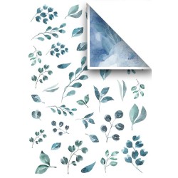 Popieriaus rinkinys "Christmas in blue", A4, 5 lapai