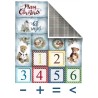 Popieriaus rinkinys "Wonderful Christmas time", A4, 5 lapai