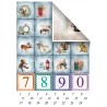 Popieriaus rinkinys "Wonderful Christmas time", A4, 5 lapai