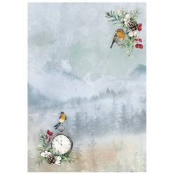 Popieriaus rinkinys "Wonderful Christmas time", A4, 5 lapai