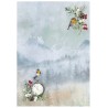 Popieriaus rinkinys "Wonderful Christmas time", A4, 5 lapai