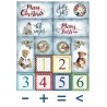 Popieriaus rinkinys "Wonderful Christmas time", A4, 5 lapai