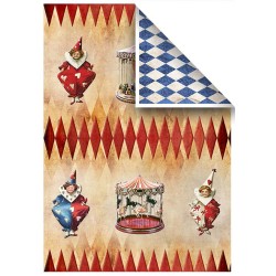 Popieriaus rinkinys "Carnival - Pierot in love", A4, 5 lapai