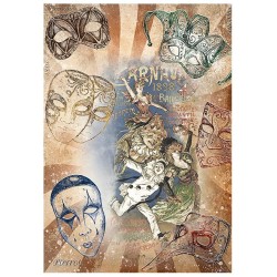 Popieriaus rinkinys "Carnival - Pierot in love", A4, 5 lapai