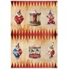 Popieriaus rinkinys "Carnival - Pierot in love", A4, 5 lapai