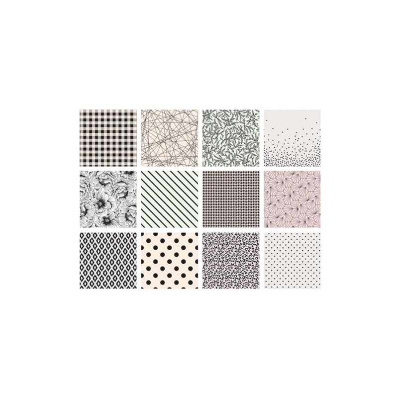 Popieriaus rinkinys "Minc paper pad", 15,2x15,2 cm
