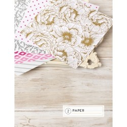Popieriaus rinkinys "Minc paper pad", 15,2x15,2 cm