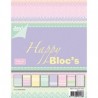 Popieriaus rinkinys "Happy Blocks" 15x21cm, 32 lapai