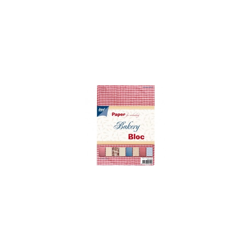 Popieriaus rinkinys "Bakery" 15x21cm, 32 lapai