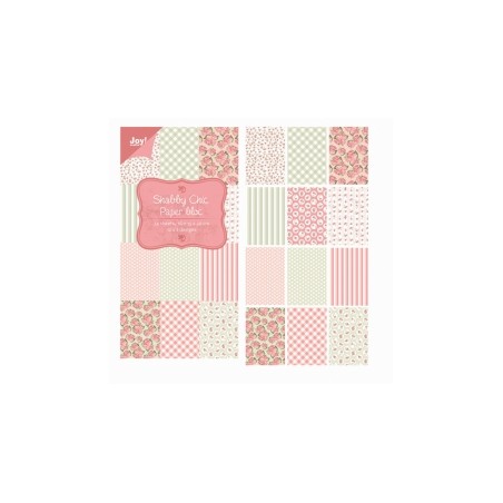 Popieriaus rinkinys "Shabby Chic" 15x30cm, 24 lapai
