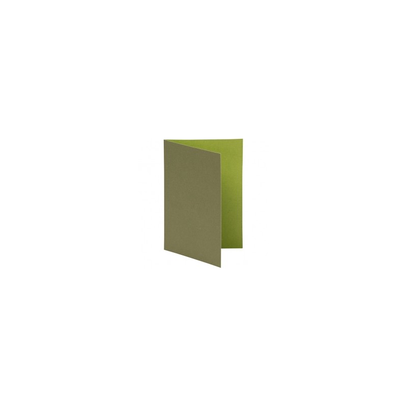 Atviruko pagrindas "Greeting Card Lime/Dark Green" 15x10,5cm, 10vnt.