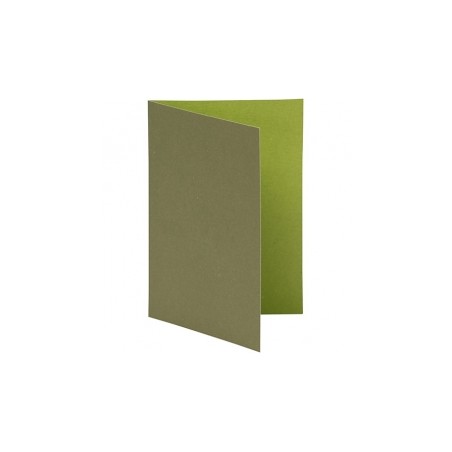 Atviruko pagrindas "Greeting Card Lime/Dark Green" 15x10,5cm, 10vnt.