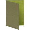 Atviruko pagrindas "Greeting Card Lime/Dark Green" 15x10,5cm, 10vnt.