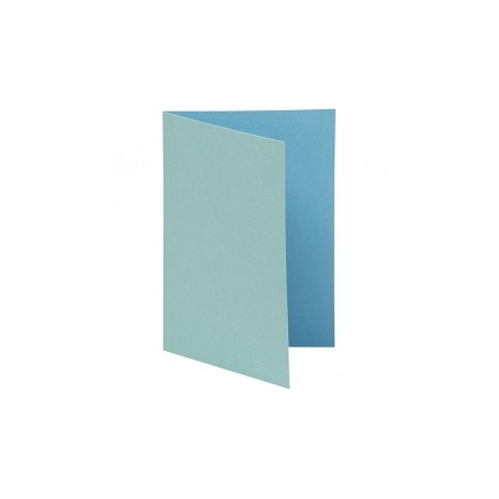 Atviruko pagrindas "Greeting Card Light/Dark Turquoise" 15x10,5cm, 10vnt.